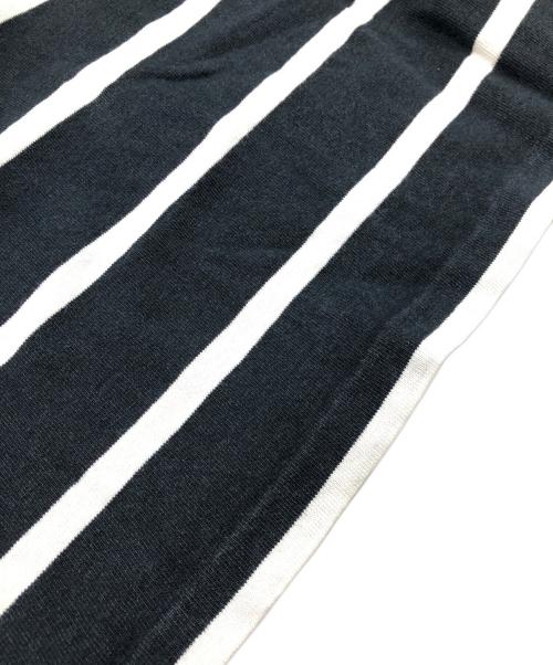 POLO RALPH LAUREN（ポロ・ラルフローレン）POLO RALPH LAUREN (ポロ・ラルフローレン) ポロシャツ ブラック×ホワイト サイズ:SIZE Mの古着・服飾アイテム