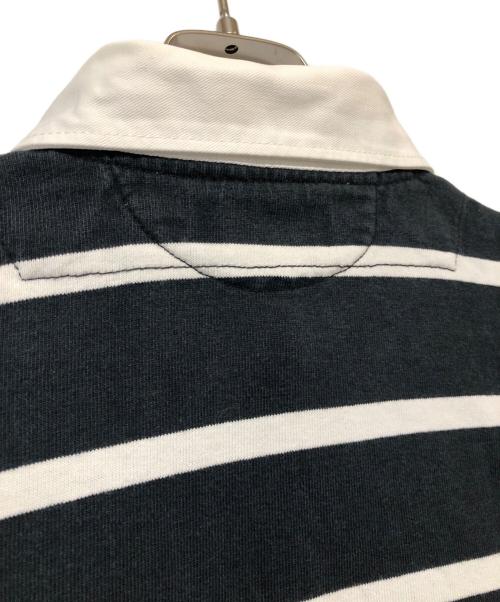 POLO RALPH LAUREN（ポロ・ラルフローレン）POLO RALPH LAUREN (ポロ・ラルフローレン) ポロシャツ ブラック×ホワイト サイズ:SIZE Mの古着・服飾アイテム