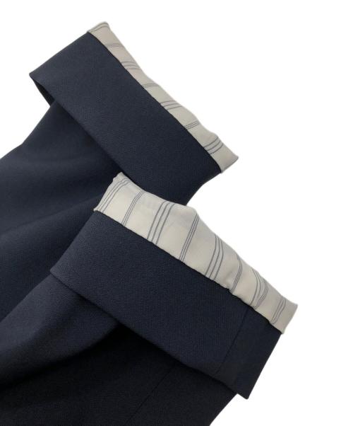 theory（セオリー）theory (セオリー) ノーカラージャケット ネイビー サイズ:2の古着・服飾アイテム