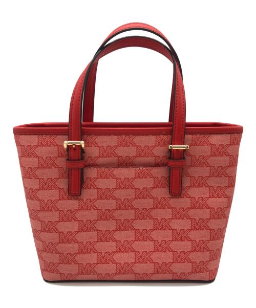MICHAEL KORS（マイケル・コース）MICHAEL KORS (マイケルコース) 2WAYショルダーバッグ レッドの古着・服飾アイテム