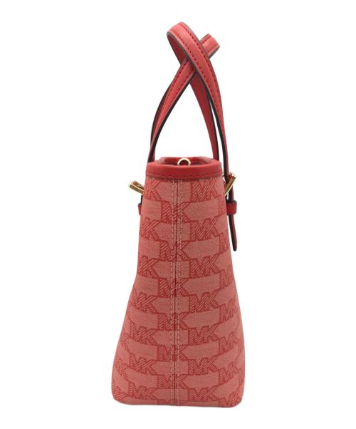 MICHAEL KORS（マイケル・コース）MICHAEL KORS (マイケルコース) 2WAYショルダーバッグ レッドの古着・服飾アイテム