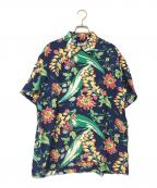 Sun Surfサンサーフ）の古着「ハワイアンシャツ」｜ブルー×グリーン