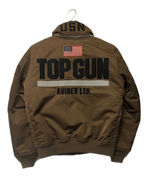 AVIREX（アヴィレックス）AVIREX (アヴィレックス) ジャケット ダークブラウン サイズ:SIZE Mの古着・服飾アイテム