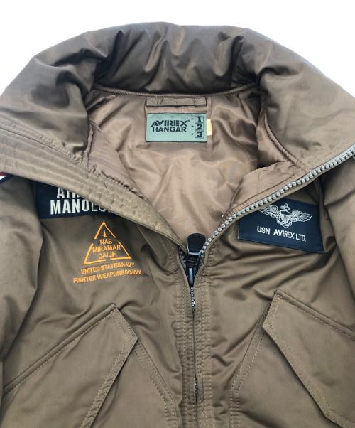 AVIREX（アヴィレックス）AVIREX (アヴィレックス) ジャケット ダークブラウン サイズ:SIZE Mの古着・服飾アイテム