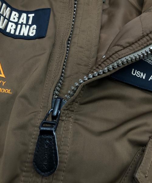 AVIREX（アヴィレックス）AVIREX (アヴィレックス) ジャケット ダークブラウン サイズ:SIZE Mの古着・服飾アイテム
