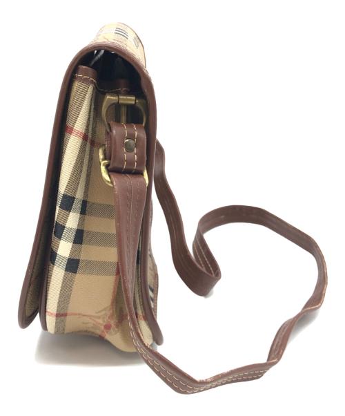 Burberry's（バーバリー）Burberry's (バーバリーズ) ノバチェック　ショルダーバッグ ベージュの古着・服飾アイテム