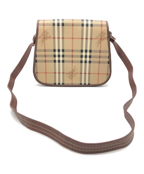 Burberry's（バーバリー）Burberry's (バーバリーズ) ノバチェック　ショルダーバッグ ベージュの古着・服飾アイテム
