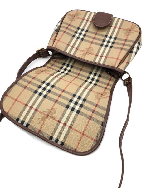 Burberry's（バーバリー）Burberry's (バーバリーズ) ノバチェック　ショルダーバッグ ベージュの古着・服飾アイテム