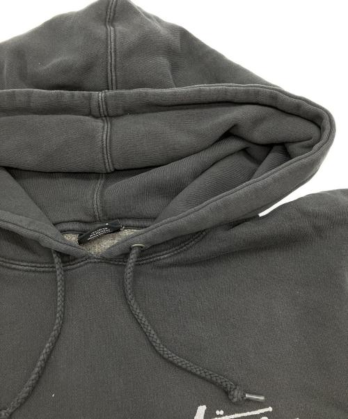 stussy（ステューシー）stussy (ステューシー) フーディー グレー サイズ:Lの古着・服飾アイテム