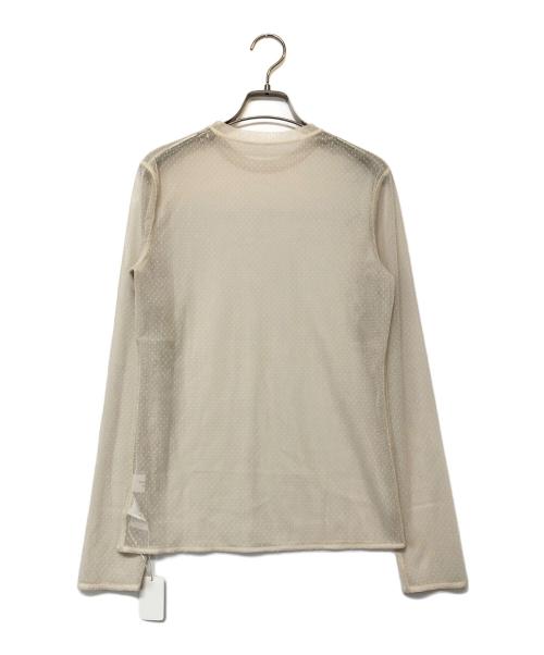 La nature linge（ラ ナチュール ラーンジュ）La Nature linge (ラ ナチュール ラーンジュ) 長袖ブラウス ベージュ サイズ:Free 未使用品の古着・服飾アイテム