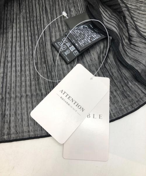 Noble（ノーブル）Noble (ノーブル) 長袖ブラウス ブラック サイズ:Free 未使用品の古着・服飾アイテム