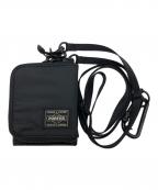 PORTERポーター）の古着「リバティウォレット」｜ブラック