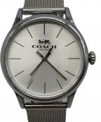 COACHコーチ）の古着「腕時計」｜ホワイト