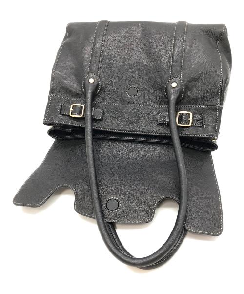 土屋鞄（ツチヤカバン）土屋鞄 (ツチヤカバン) ハンドバッグ ブラックの古着・服飾アイテム