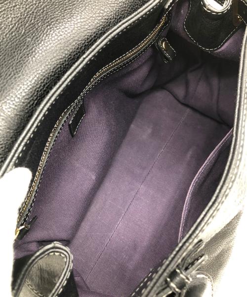 土屋鞄（ツチヤカバン）土屋鞄 (ツチヤカバン) ハンドバッグ ブラックの古着・服飾アイテム