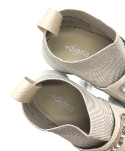 +DIANA（プラスダイアナ）＋DIANA (プラスダイアナ) シューズ ベージュ サイズ:SIZE 23.5cmの古着・服飾アイテム