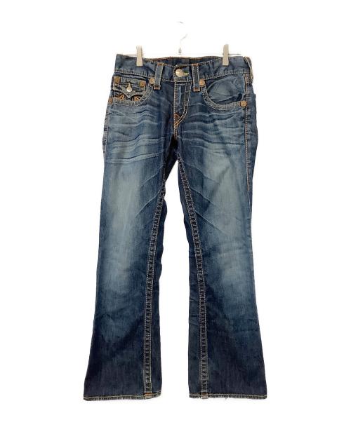 TRUE RELIGION（トゥルー レリジョン）TRUE RELIGION (トゥルー レリジョン) デニムパンツ インディゴ サイズ:SIZE 73.5cm (W29)の古着・服飾アイテム