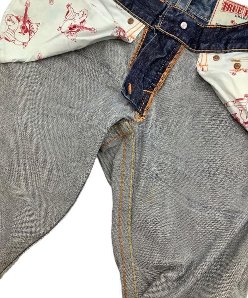 TRUE RELIGION（トゥルー レリジョン）TRUE RELIGION (トゥルー レリジョン) デニムパンツ インディゴ サイズ:SIZE 73.5cm (W29)の古着・服飾アイテム