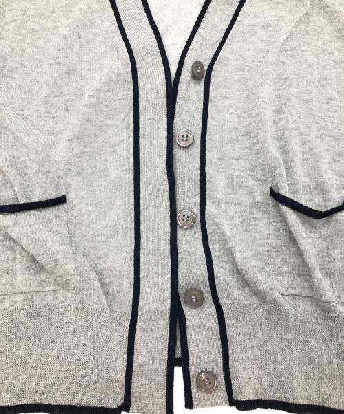 BEAUTY&YOUTH（ビューティーアンドユース）BEAUTY&YOUTH (ビューティーアンドユース) 薄手カーディガン グレー サイズ:Freeの古着・服飾アイテム
