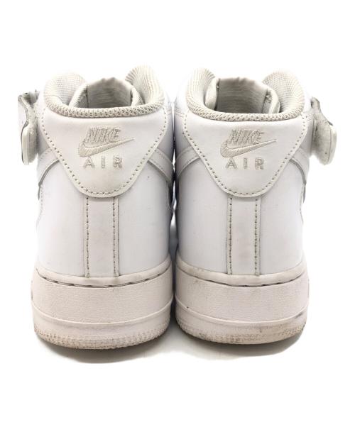 NIKE（ナイキ）NIKE (ナイキ) AIR FORCE1 HIGH　ハイカットスニーカー ホワイト サイズ:SIZE 27cmの古着・服飾アイテム