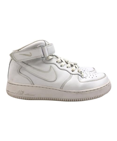 NIKE（ナイキ）NIKE (ナイキ) AIR FORCE1 HIGH　ハイカットスニーカー ホワイト サイズ:SIZE 27cmの古着・服飾アイテム