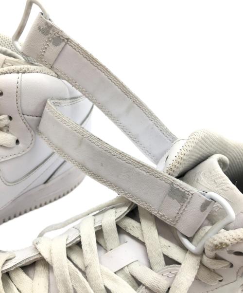 NIKE（ナイキ）NIKE (ナイキ) AIR FORCE1 HIGH　ハイカットスニーカー ホワイト サイズ:SIZE 27cmの古着・服飾アイテム