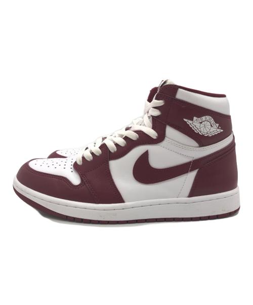 NIKE（ナイキ）NIKE (ナイキ) AIR JORDAN1HIGH RETRO Artisanal Red　ハイカットスニーカー レッド サイズ:SIZE 27.5cmの古着・服飾アイテム