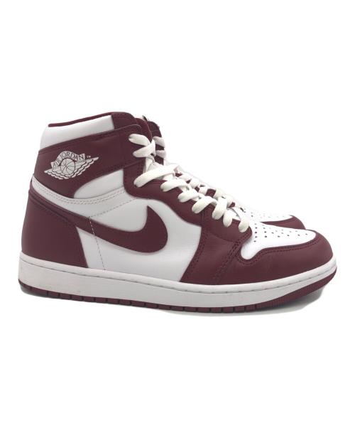 NIKE（ナイキ）NIKE (ナイキ) AIR JORDAN1HIGH RETRO Artisanal Red　ハイカットスニーカー レッド サイズ:SIZE 27.5cmの古着・服飾アイテム
