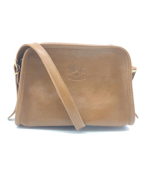 IL BISONTE（イル ビゾンテ）IL BISONTE (イル ビゾンテ) クロスボディバッグ ブラウンの古着・服飾アイテム