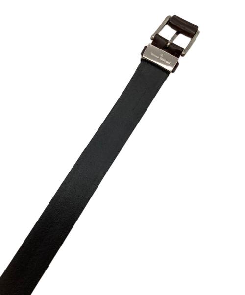Vivienne Westwood man（ヴィヴィアン ウェストウッド マン）Vivienne Westwood man (ヴィヴィアン ウェストウッド マン) レザーベルト ブラックの古着・服飾アイテム