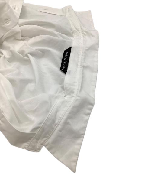 mizuiro-ind（ミズイロインド）mizuiro-ind (ミズイロインド) 長袖シャツ ホワイト サイズ:Freeの古着・服飾アイテム