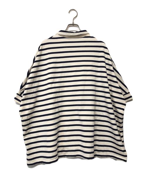 JOURNAL STANDARD（ジャーナルスタンダード）JOURNAL STANDARD (ジャーナルスタンダード) ラガーシャツ ブラック×ホワイト サイズ:Freeの古着・服飾アイテム