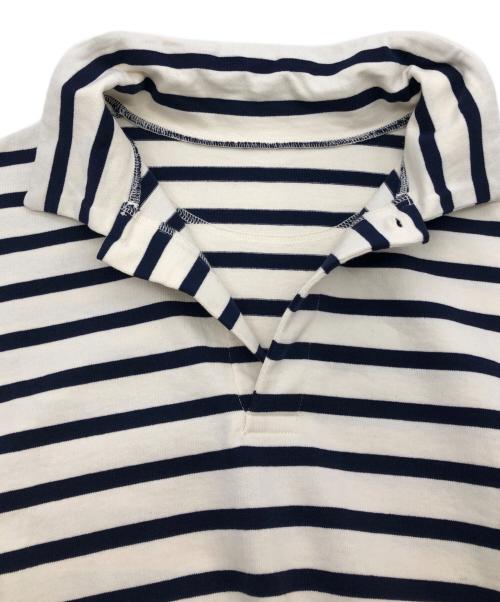 JOURNAL STANDARD（ジャーナルスタンダード）JOURNAL STANDARD (ジャーナルスタンダード) ラガーシャツ ブラック×ホワイト サイズ:Freeの古着・服飾アイテム