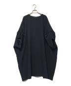 mizuiro-indミズイロインド）の古着「長袖ワンピース」｜ネイビー