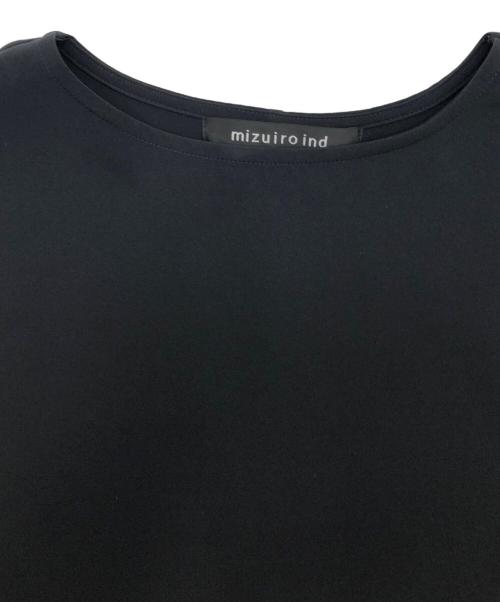 mizuiro-ind（ミズイロインド）mizuiro-ind (ミズイロインド) 長袖ワンピース ネイビー サイズ:Freeの古着・服飾アイテム