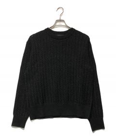 中古・古着通販】JENNE (ジェンヌ) 日本製美ライントレーナー ブラック