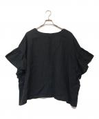 nest Robeネストローブ）の古着「半袖ブラウス」｜グレー