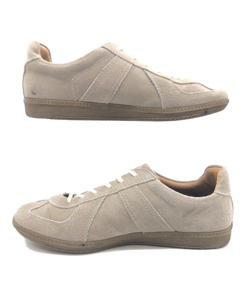 GERMAN TRAINER（ジャーマントレーナー）GERMAN TRAINeR (ジャーマントレーナー) ローカットスニーカー グレージュ サイズ:SIZE 28cmの古着・服飾アイテム
