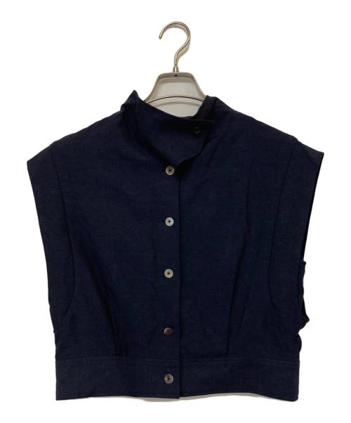 LOEFF（ロエフ）LOEFF (ロエフ) 半袖シャツ ネイビー サイズ:1の古着・服飾アイテム