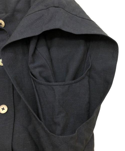 LOEFF（ロエフ）LOEFF (ロエフ) 半袖シャツ ネイビー サイズ:1の古着・服飾アイテム