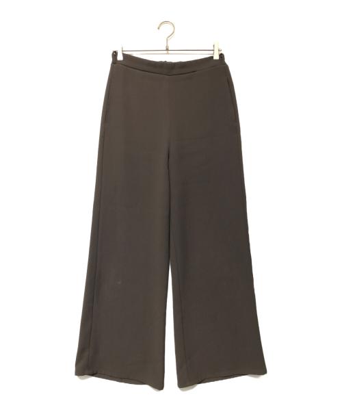 L'appartement（アパルトモン）L'Appartement (アパルトモン) イージーワイドパンツ ブラウン サイズ:SIZE 38の古着・服飾アイテム