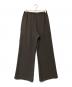 L'Appartement (アパルトモン) イージーワイドパンツ ブラウン サイズ:SIZE 38：5000円