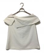 Nobleノーブル）の古着「ノースリーブブラウス」｜オフホワイト