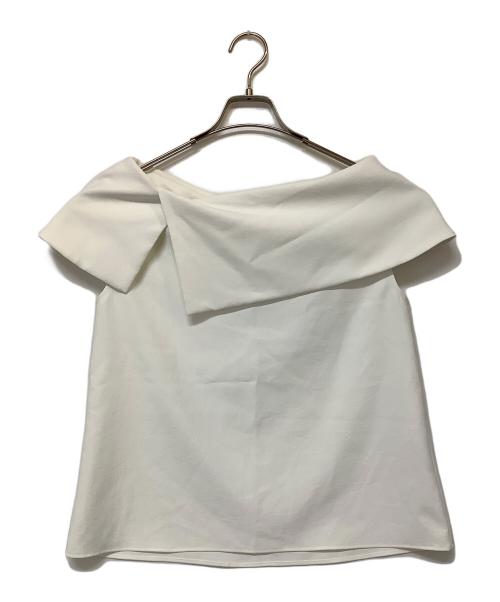 Noble（ノーブル）Noble (ノーブル) ノースリーブブラウス オフホワイト サイズ:不明の古着・服飾アイテム