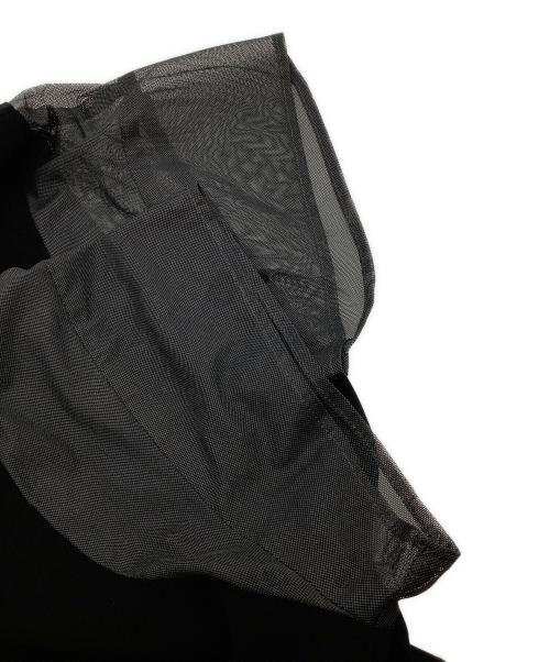 UNITED TOKYO（ユナイテッドトーキョー）UNITED TOKYO (ユナイテッドトーキョー) 半袖ブラウス ブラックの古着・服飾アイテム