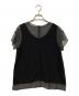 UNITED TOKYO（ユナイテッドトーキョー）の古着「半袖ブラウス」｜ブラック
