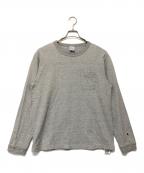 Championチャンピオン）の古着「長袖カットソー」｜グレー