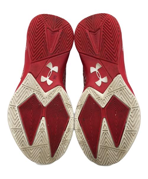 UNDER ARMOUR（アンダーアーマー）UNDER ARMOUR (アンダーアーマー) Clutch fit drive 3 レッド×ホワイト サイズ:25.5の古着・服飾アイテム