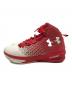 UNDER ARMOUR (アンダーアーマー) Clutch fit drive 3 レッド×ホワイト サイズ:25.5：4000円