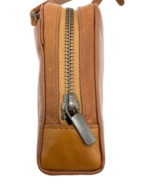 MOTHERHOUSE（マザーハウス）MOTHERHOUSE (マザーハウス) クロニクルミニショルダーバッグ ブラウンの古着・服飾アイテム